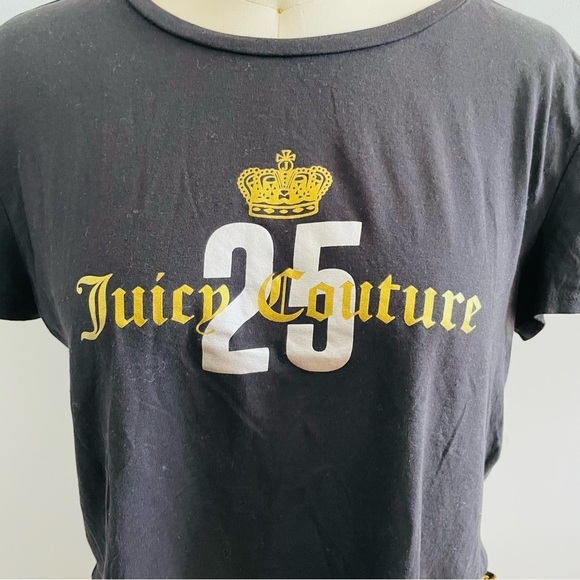Juicy Couture 25 Limited Edition Tee Shirt- Size Medium - Picture 2 of 6